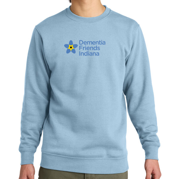 Printed Dementia Friends Indiana - Fleece Crew Sweatshirt Thumbnail