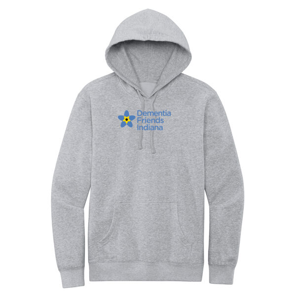 Printed Dementia Friends Indiana - Fleece Hoodie Thumbnail