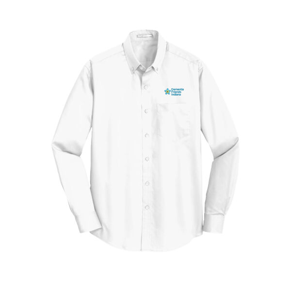 Embroidered Dementia Friends Indiana Color Logo - Wrinkle Resistant Button Down Thumbnail