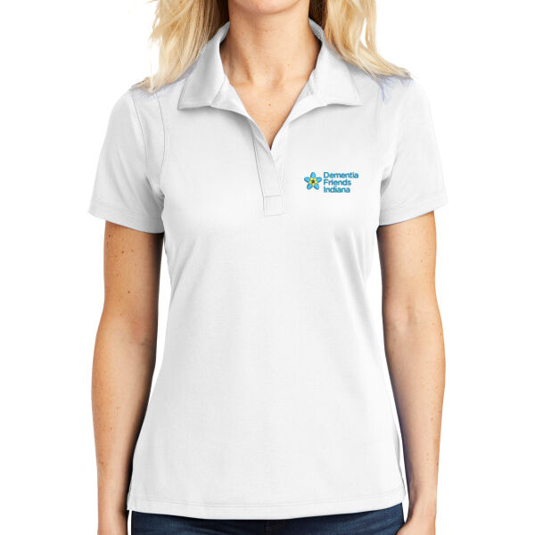 Embroidered Dementia Friends Indiana Color Logo - Ladies Micropique Sport Wick ® Polo Thumbnail